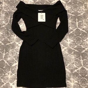 Hello Molly Little Black Sweater Dress